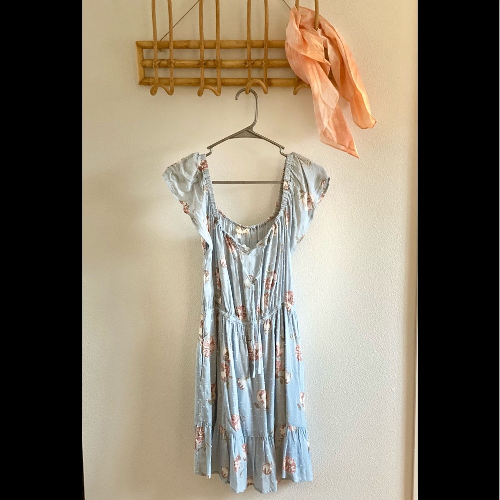 Off the Shoulder Floral Dress